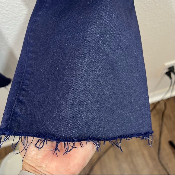 L’AGENCE Kendra coated cropped flare jean midnight coated - Picture 4 of 10